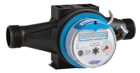 3/4" Next Century Cold Water Poly Meter
